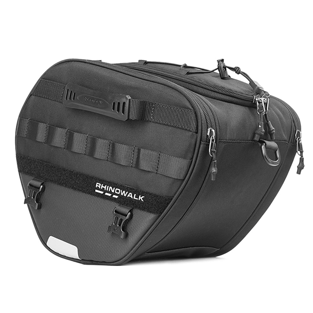RHINOWALK MTR5001 Motorcycle Seat Front Storage Bag Polyester Motorbike Tail Pannier Pack RHINOWALK MTR5001 Motorcycle Seat Front Storage Bag Polyester Motorbike Tail Pannier Pack